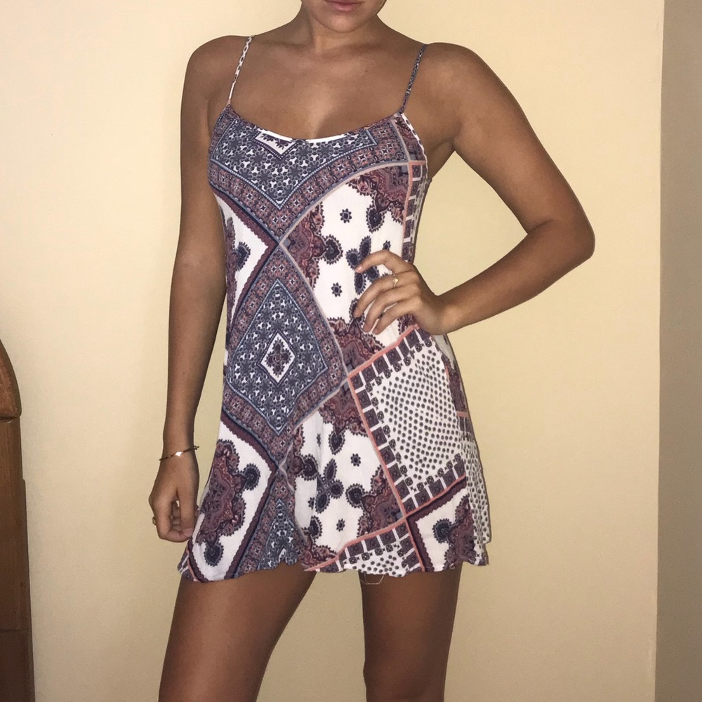 Boho Printed Dress